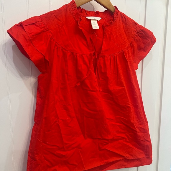 H&M Ruffle Shoulder Blouse - Picture 3 of 4